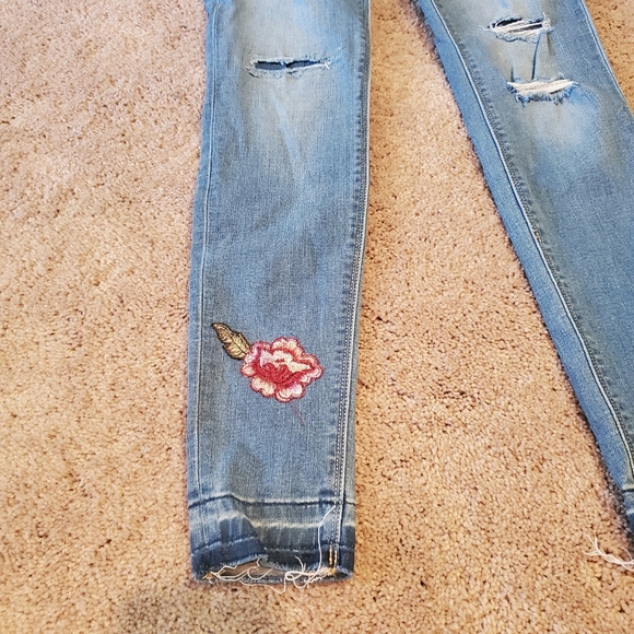 SP Black Label Embroidered Jeans Size 26 - Picture 3 of 6